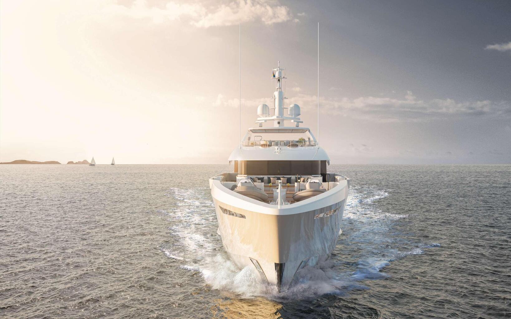 Heesen Reveals Project Agnetha: A 55m Steel Class Blue-Water Motor Yacht