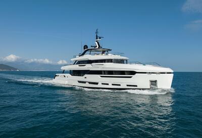  Baglietto at the Monaco Yacht Show with Two Premieres: T52 "Akula" and DOM133 "Barbara Anne"