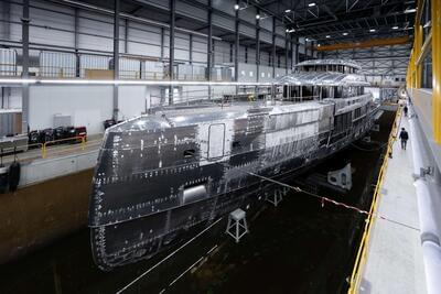 Heesen Yachts Achieves Major Milestone in Construction of Full Custom 57m Motor Yacht, YN 20857 Project Setteesettanta