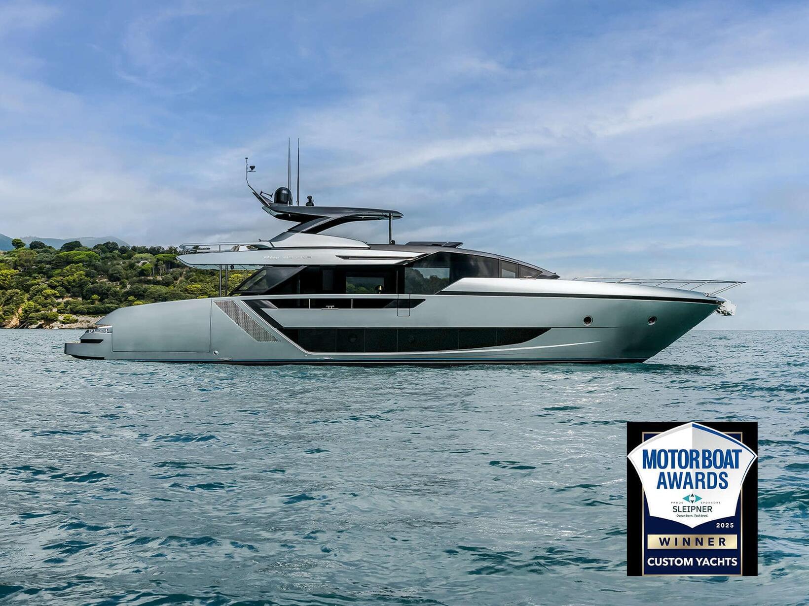 Riva 82’ Diva Wins “Best Custom Yacht of the Year” at the Motor Boat Awards 2025