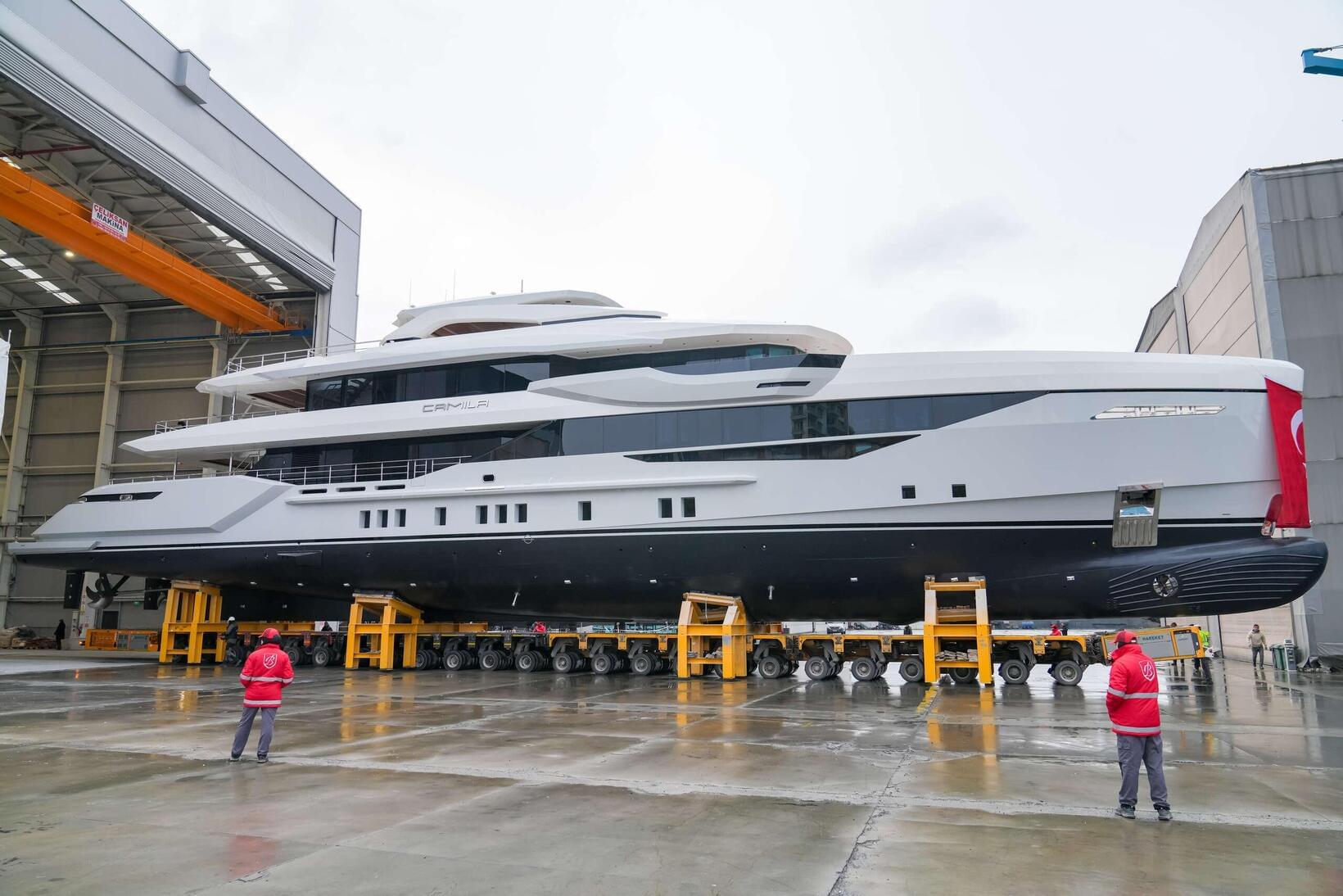 CAMILA’S GRAND REVEAL: BILGIN YACHTS UNVEILS LUXURIOUS 50M FLAGSHIP FROM ACCLAIMED 163 SERIES