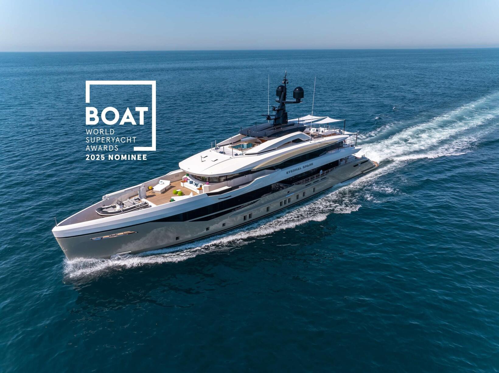 Eternal Spark Nominated for the 2025 World Superyacht Awards