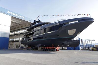 Gallery: Mangusta Oceano 44 Unit #4 Launches with Mediterranean Spirit and Bold Elegance