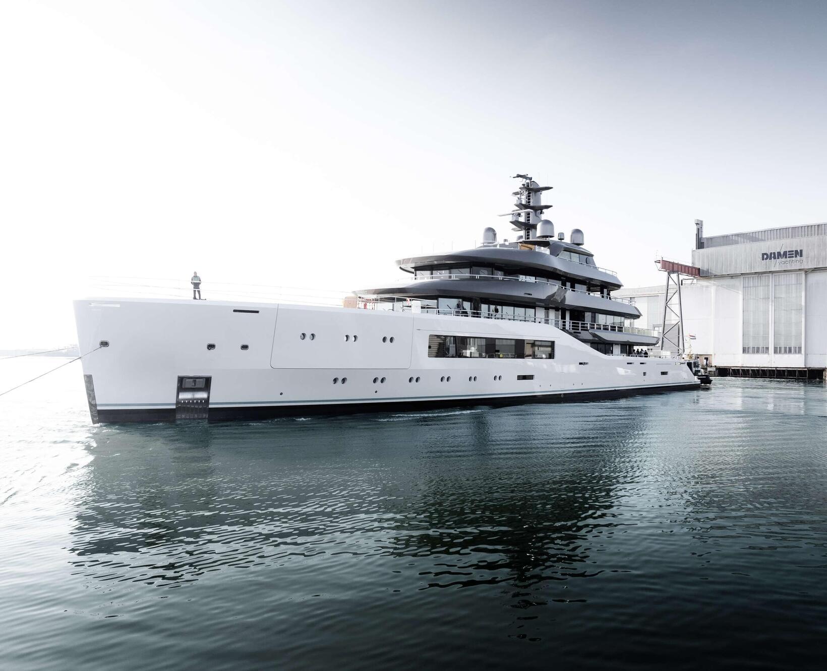 Launch of the first Amels 80 marks a milestone in superyacht evolution