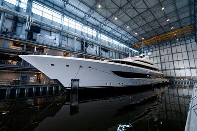 Gallery: Feadship Launches 71.76m Project 827: A Vision of Modern Luxury