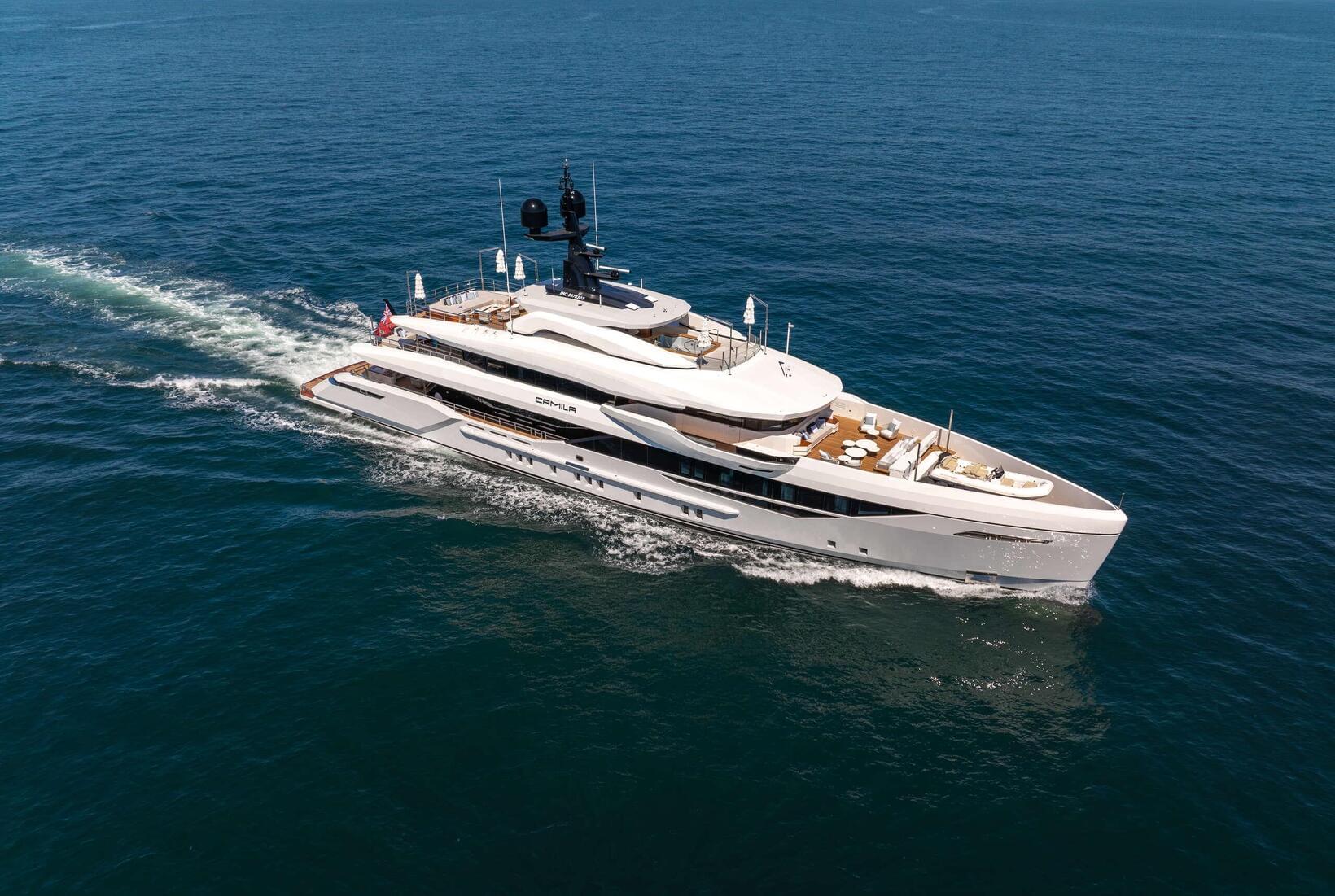 50-Metre M/Y CAMILA Delivered and Ready to Cruise the Mediterranean