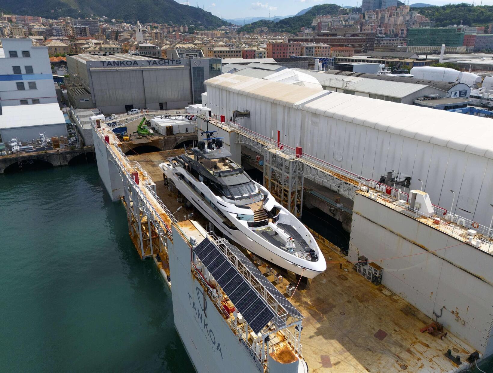 Tankoa Yachts Launches Second T55 Sportiva: M/Y LOEWE Hits the Water