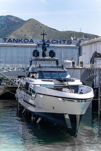 Gallery: Tankoa Yachts Launches Second T55 Sportiva: M/Y LOEWE Hits the Water