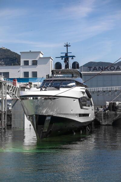 Gallery: Tankoa Yachts Launches Second T55 Sportiva: M/Y LOEWE Hits the Water