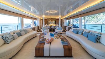 Gallery: The Artful Interiors of M/Y Camila Unveiled