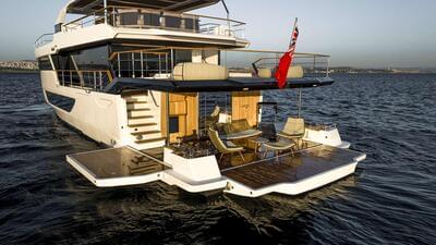 Gallery: Numarine Launches Second 30XP Hybrid Superyacht