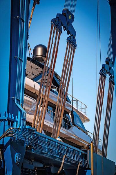 Gallery: CUSTOM LINE NAVETTA 38: THIRD HULL LAUNCHED IN ANCONA