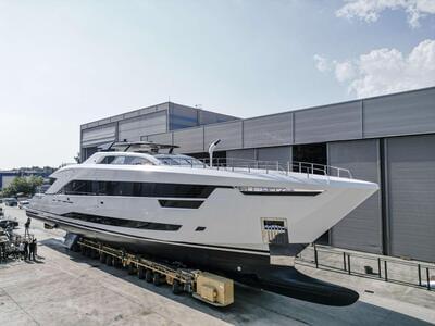 Gallery: Alia Yachts Launches 43m Raised Pilothouse Full-Custom Superyacht for Caribbean Delivery