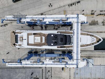 Gallery: Alia Yachts Launches 43m Raised Pilothouse Full-Custom Superyacht for Caribbean Delivery