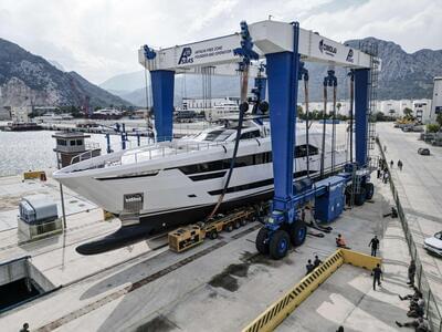 Gallery: Alia Yachts Launches 43m Raised Pilothouse Full-Custom Superyacht for Caribbean Delivery