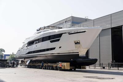 Gallery: Alia Yachts Launches 43m Raised Pilothouse Full-Custom Superyacht for Caribbean Delivery