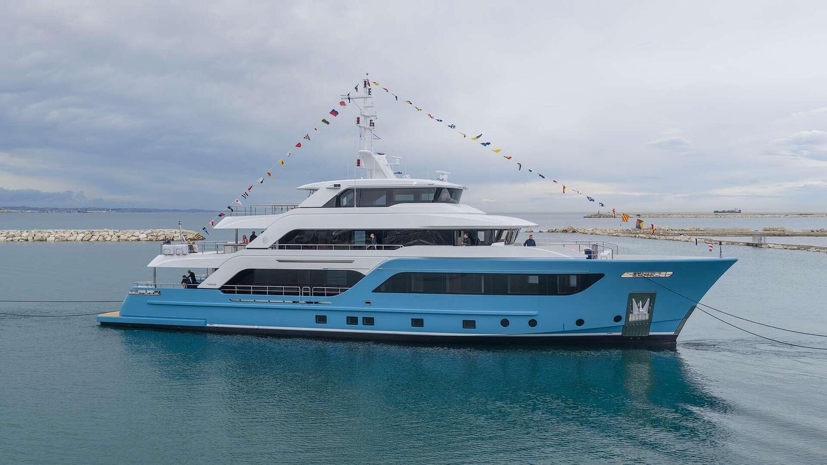 Cantiere delle Marche Launches Presence, the New 130-Foot Acciaio Explorer Yacht