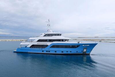 Gallery: Cantiere delle Marche Launches Presence, the New 130-Foot Acciaio Explorer Yacht