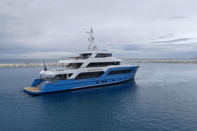 Gallery: Cantiere delle Marche Launches Presence, the New 130-Foot Acciaio Explorer Yacht