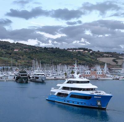 Gallery: Cantiere delle Marche Launches Presence, the New 130-Foot Acciaio Explorer Yacht