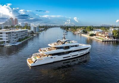 Gallery: Baglietto at the Fort Lauderdale Boat Show with the DOM133 Jules, making its U.S. debut