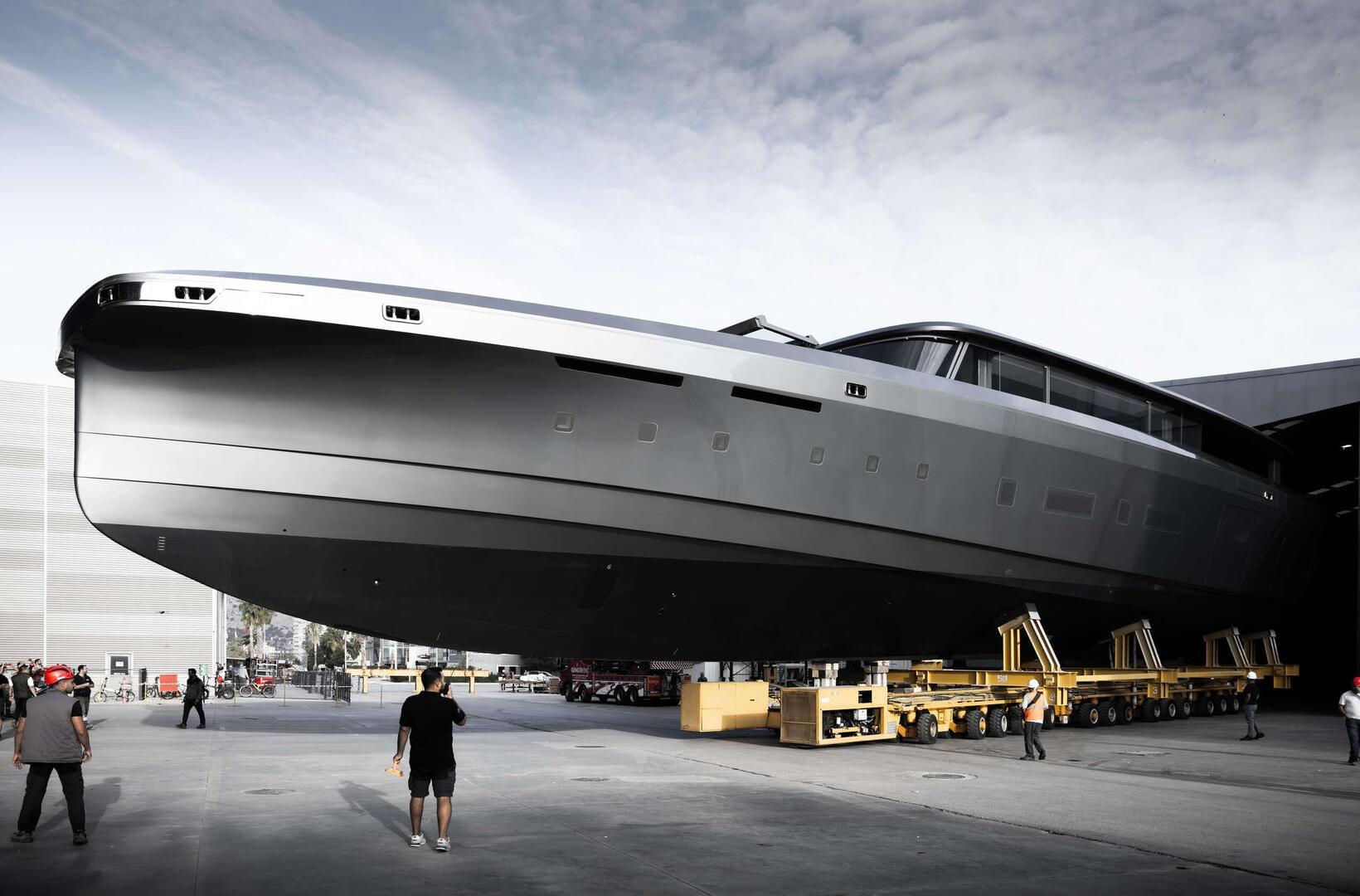 Alia Yachts Launches 43m Raised Pilothouse Full-Custom Superyacht for Caribbean Delivery