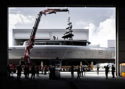 Gallery: Alia Yachts Launches 43m Raised Pilothouse Full-Custom Superyacht for Caribbean Delivery