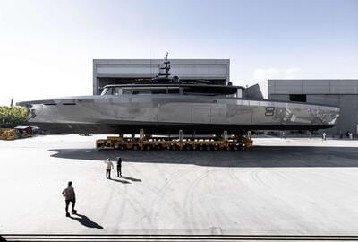 Gallery: Alia Yachts Launches 43m Raised Pilothouse Full-Custom Superyacht for Caribbean Delivery