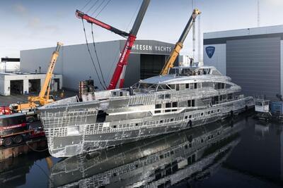 Gallery: Project Evita Reaches a Significant Construction Milestone as Hull and Superstructure Are Joined