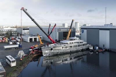 Gallery: Project Evita Reaches a Significant Construction Milestone as Hull and Superstructure Are Joined