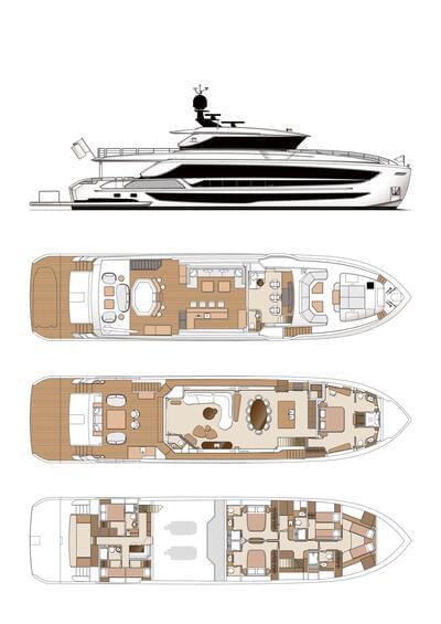 Gallery: Horizon Yachts Unveils the World's First FD100 Skyline