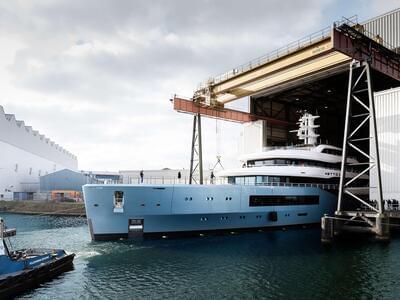 Gallery: Latest Amels 80 Launched in Vlissingen